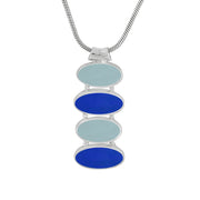 Alternating Sea Glass Necklace