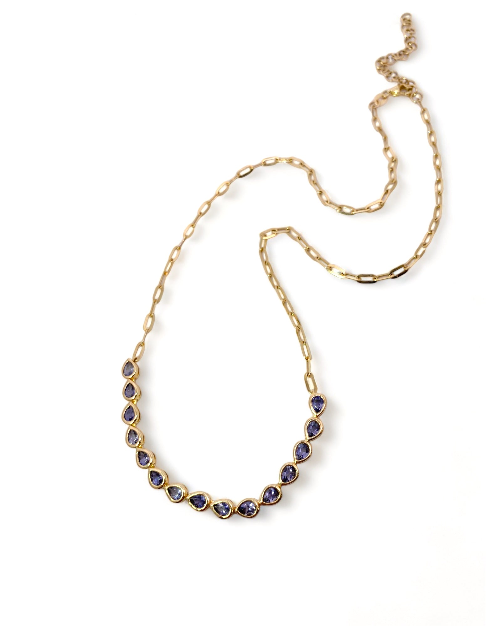 14k Oceanic Link Necklace