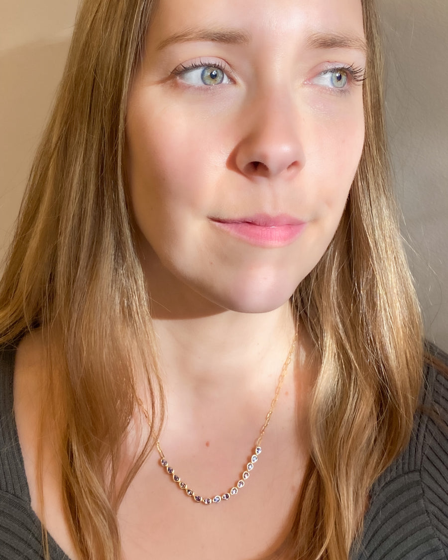 14k Oceanic Link Necklace