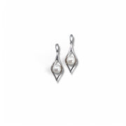Marquise Drop Pearl Earrings