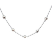 Tin Cup Fresh Water Pearl Necklace