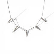 14k Diamond Spike Necklace