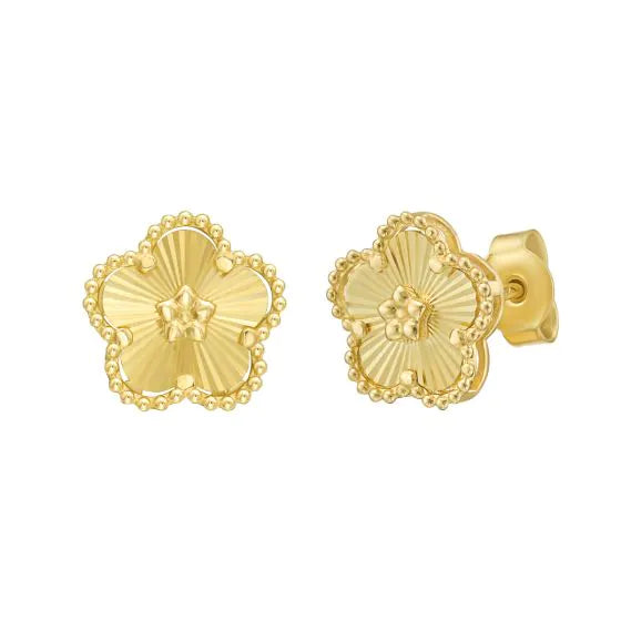 14k Daisy Earrings